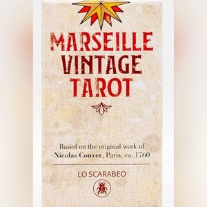 Marseille Vintage Tarot Deck Reproduction